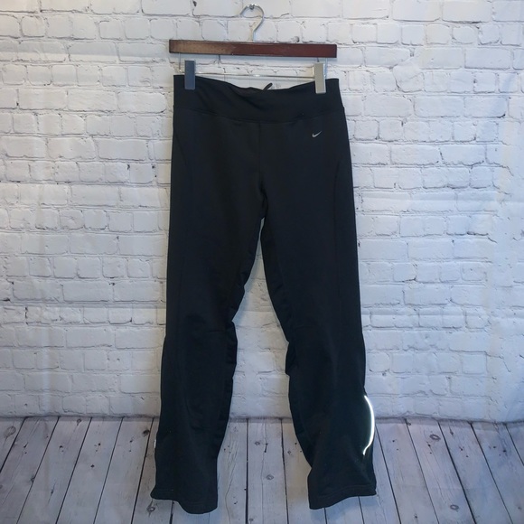 Nike Pants - Nike Fit Dry Black Pants w Zipper size S